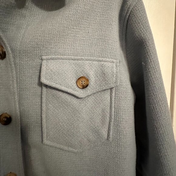 Light Blue Shacket - Picture 3 of 6